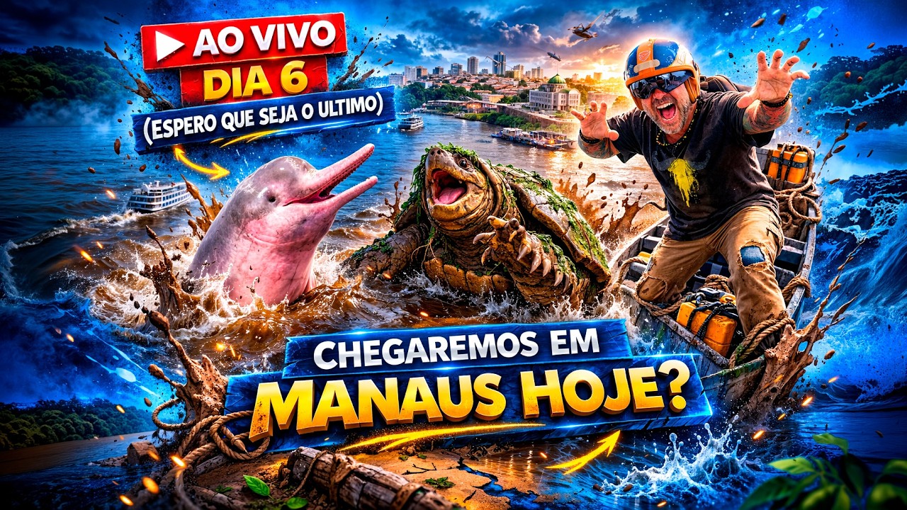 🔥 TRANSAMAZÔNICA DIA 6 - CARIANI CHEGOU! VAMOS CONSEGUIR CHEGAR EM MANAUS HOJE?