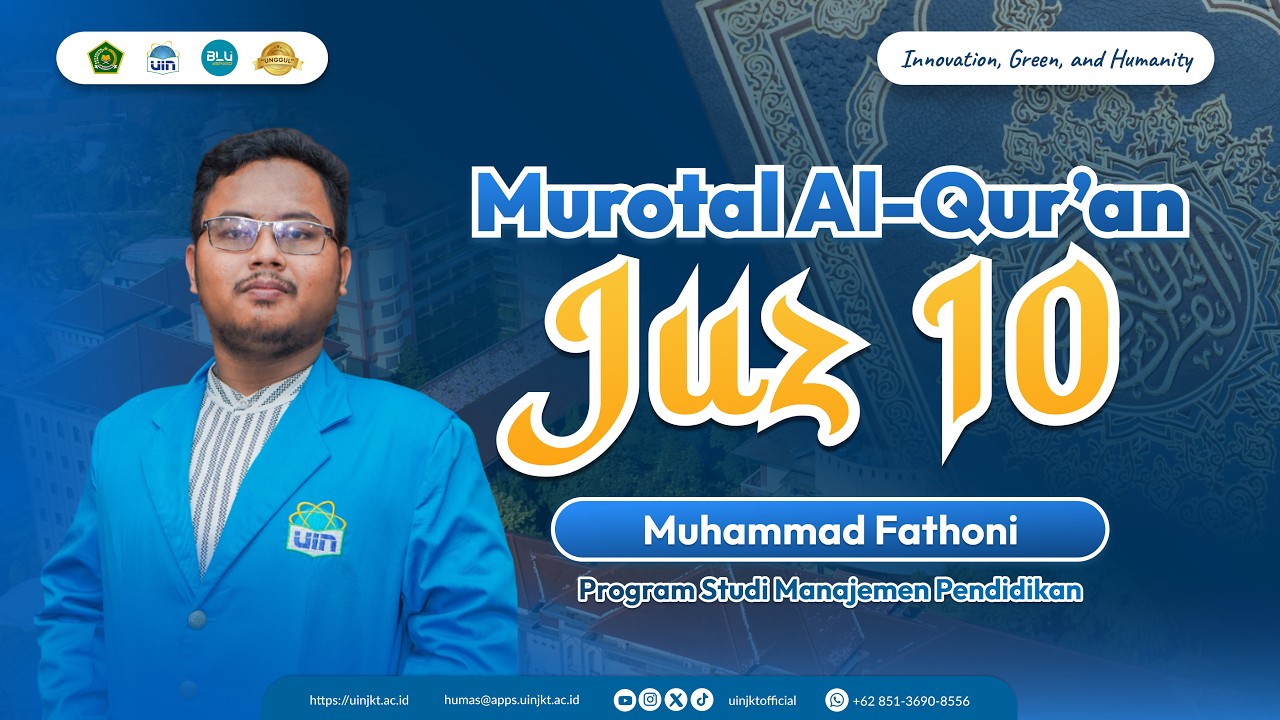Murottal Al-Qur’an Juz 10 Full | One Day One Juz | Tony