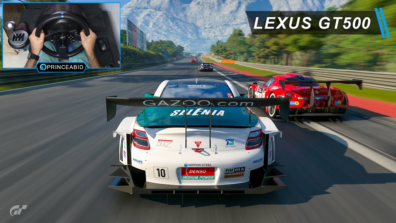 Lexus SC430 GT500 | Gran Turismo 7 | Steering Wheel Gameplay | PS5 4k60