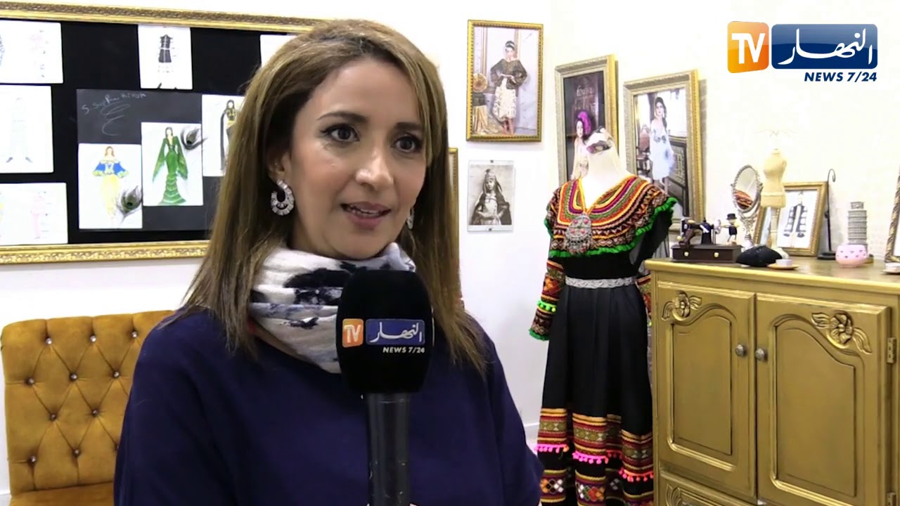 حفصة مصممة أزياء جزائرية بلمسات عصرية