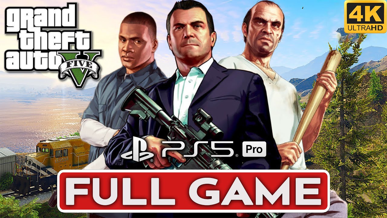 GTA 5 – Full Game (4K 60FPS | PS5 Pro Next-Gen Graphics | No Commentary)