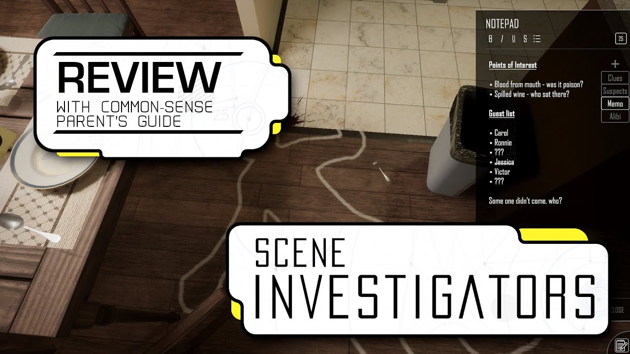 Scene Investigators Review