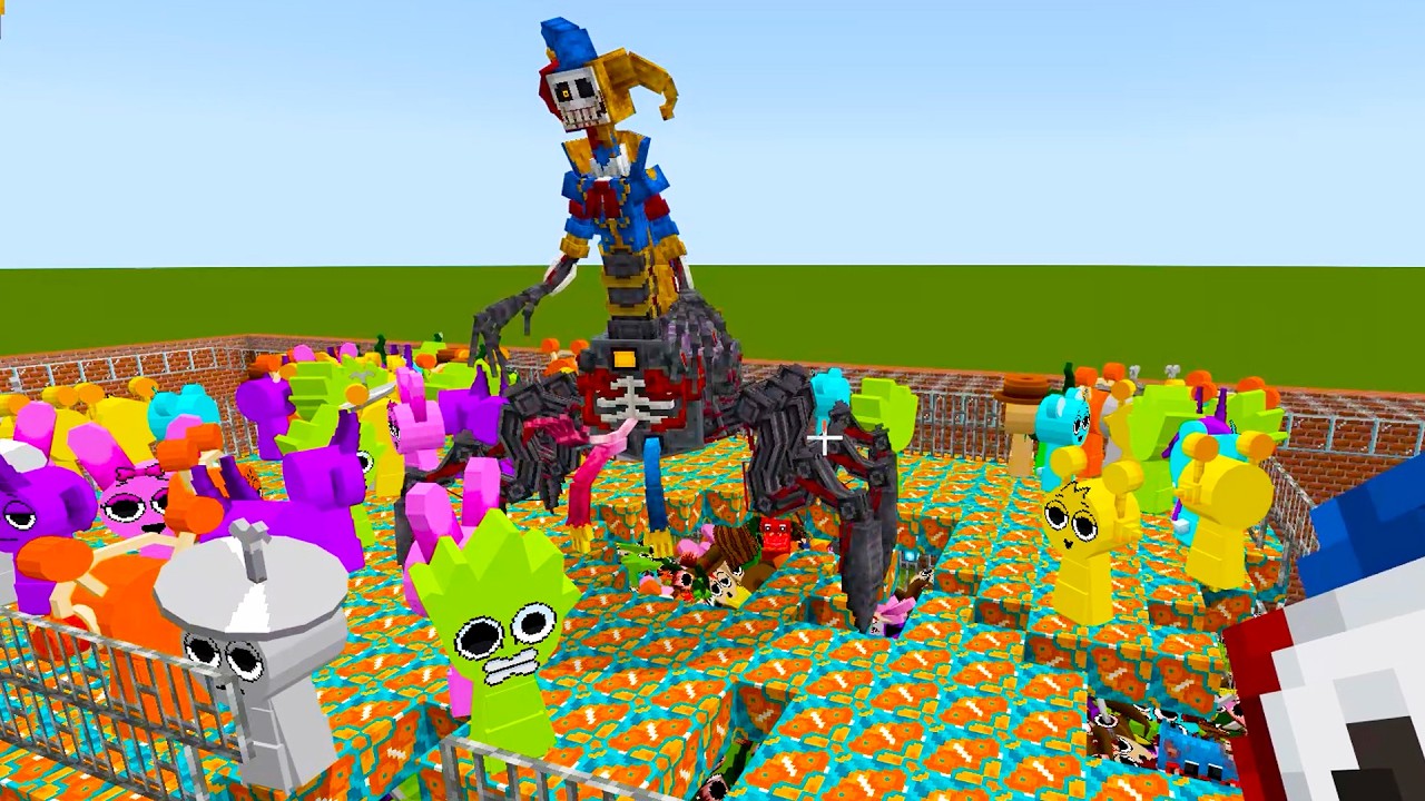 NEW Incredibox Sprunki VS Poppy Playtime Chapter 5! Adventure in Minecraft Bedrock PE/ #46 #sprunki