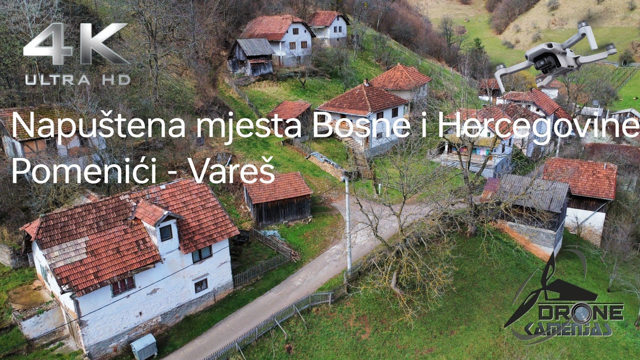 Napuštena sela - Pomenići - Vareš #dronephotography #kamenjasdrone #subscribe #4K