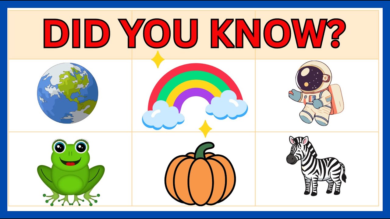 Kids Read & Learn -- Fun Fact Sentences: Read, Discover, Enjoy! -- Part 20 --- Vocabulary