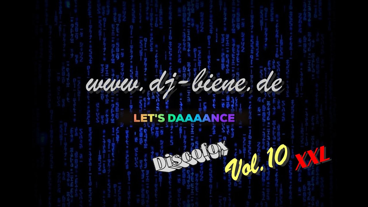 Disco-Fox Vol.10 XXL - Mega Mix 2022 - Dj.Biene
