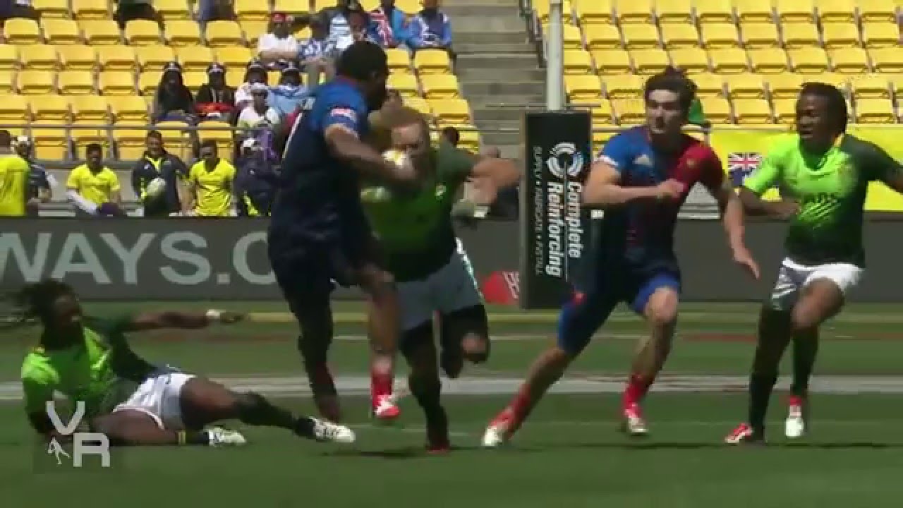 Big Hits, Tackles, & Hard Runs: #Rio2016 World Rugby Sevens Motivation HD