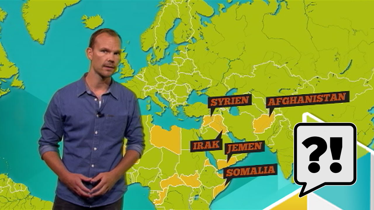 Lilla Aktuellt förklarar: Här flyr människor
