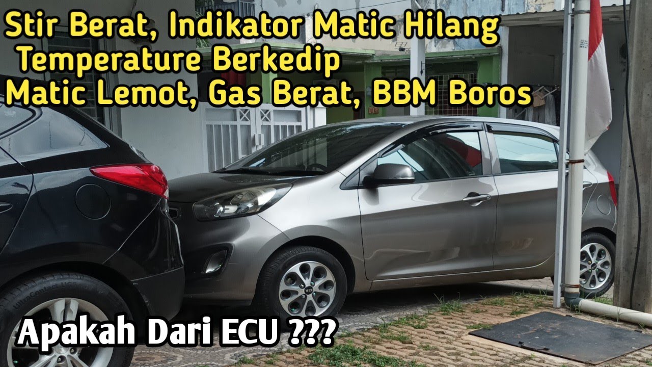 Bensin Boros, Stir Berat, Matic Lemot, Kia Picanto 2012 Matic #kiapicanto #serviceecu #kia #matic