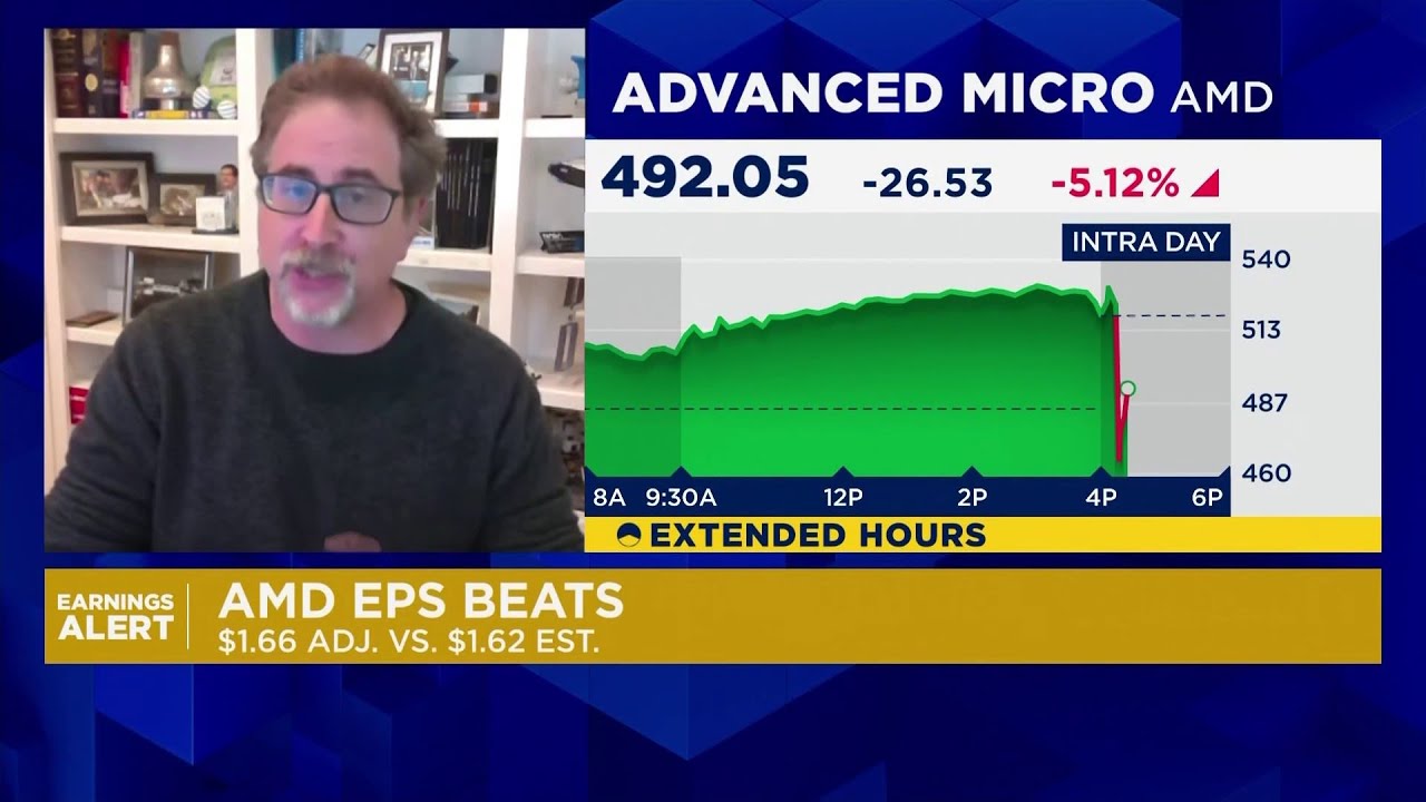 Bernstein's Stacy Rasgon: Investors may be comparing AMD's beat to Intel