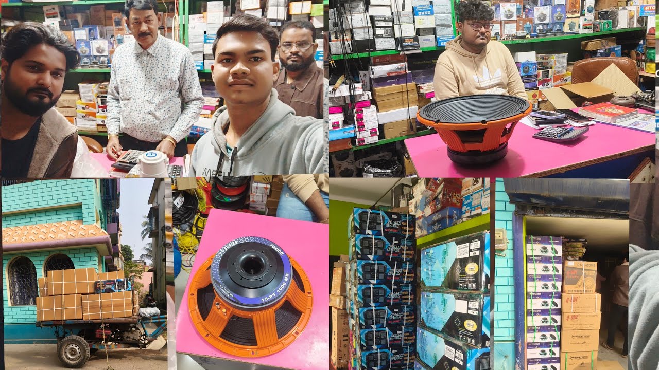 আজ 👉 মোজাম সাউন্ডের নতুন বক্স নতুন মাল কিনতে এসেছি মেমারি শোভা ইলেকট্রনিক্স