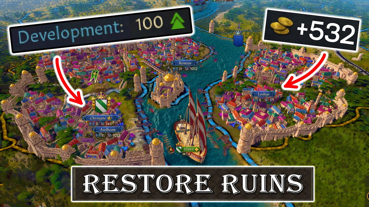I PLAYED TALL To Rebuild the Greatest City in AGOT Using PIRATE MONEY (CK3)