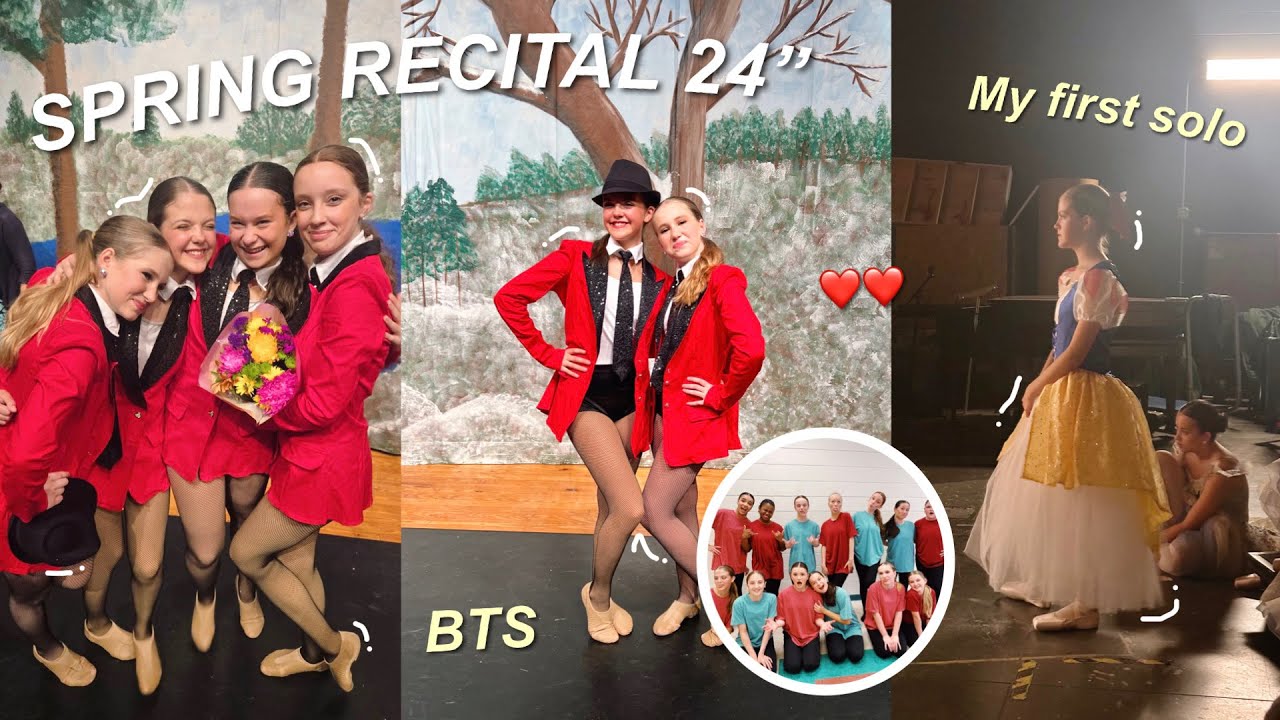 SPRING RECITAL 2024 vlog! Bts, grwm, and more! // Mia Elizabeth