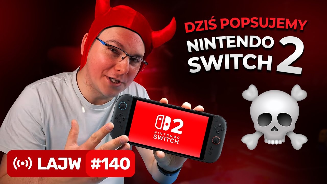 Nintendo SWITCH 2 od ŚRODKA - SPRAWDZAMY co i jak! + Licytacja Valve Steam Deck! #LIVE 140