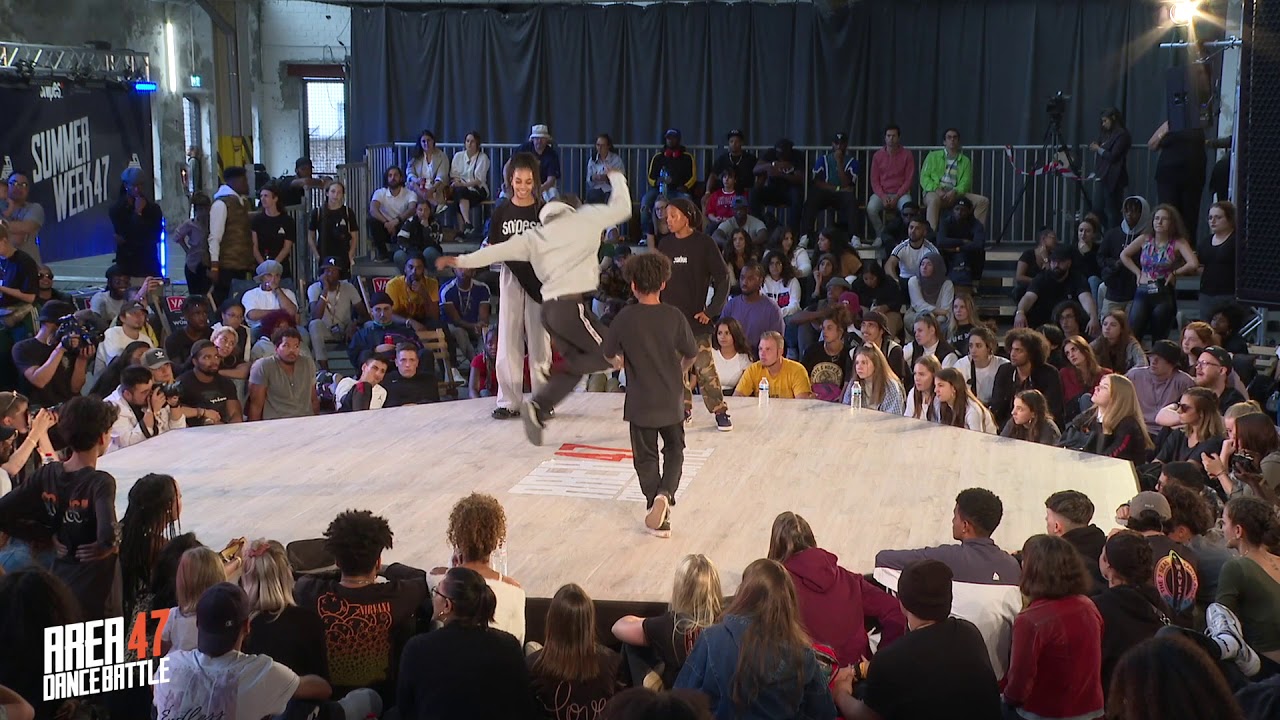 AREA 47 Dance Battle 2019 I KIDS BATTLE SEMIFINAL 1 THE YOUNG TIGERS VS ROSA & CAMEROON