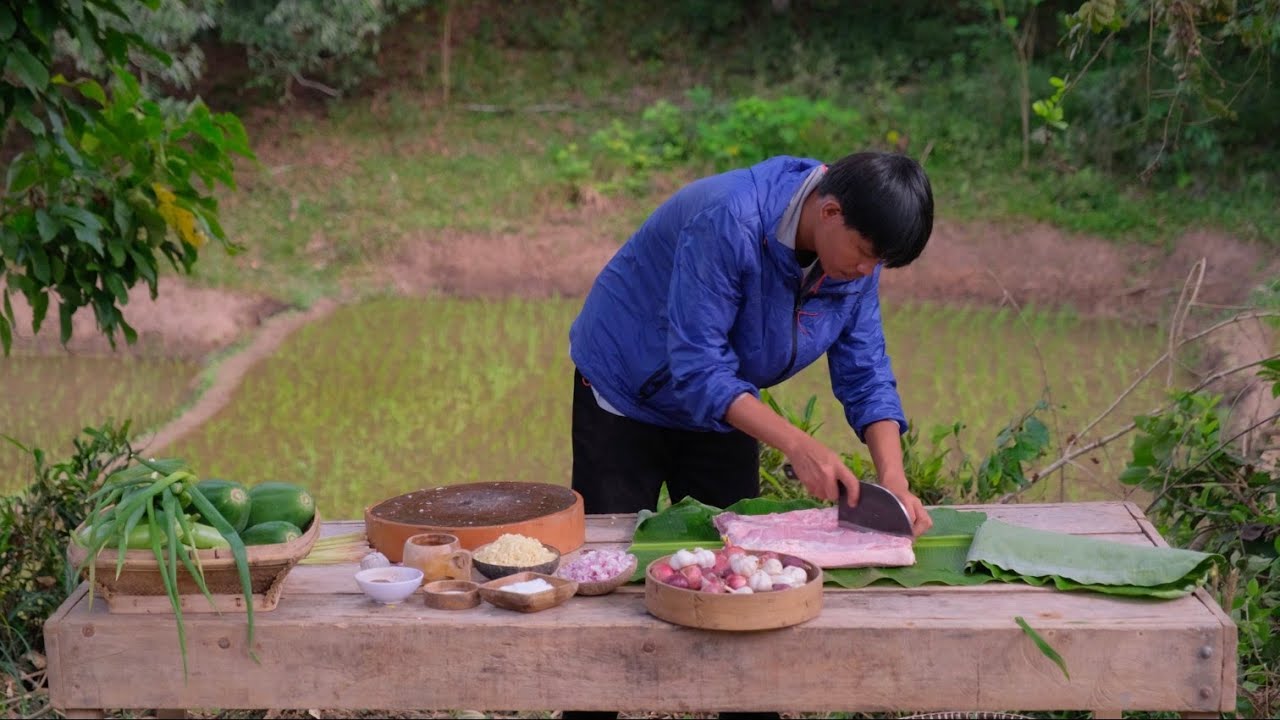 HAPPY NEW YEAR! | Cooking lechon belly, pansit papaya, nilupak and more for new year&rsquo;s eve 2025!