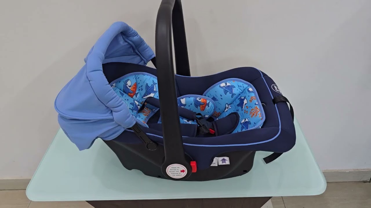 Meditive Look Mama Baby Car Seat, Stylish and Functional, Rear-Facing for Babies