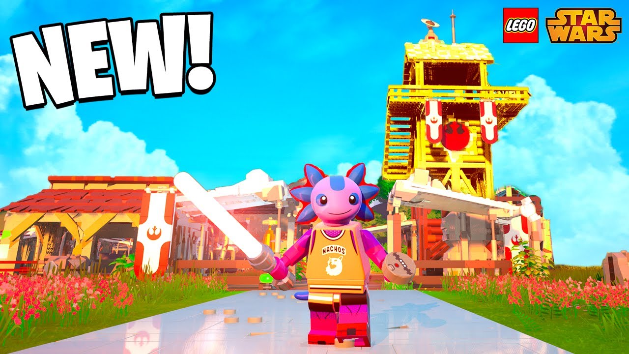 Моя деревня LEGO Star Wars 10 УРОВНЯ! (Полностью улучшенная)