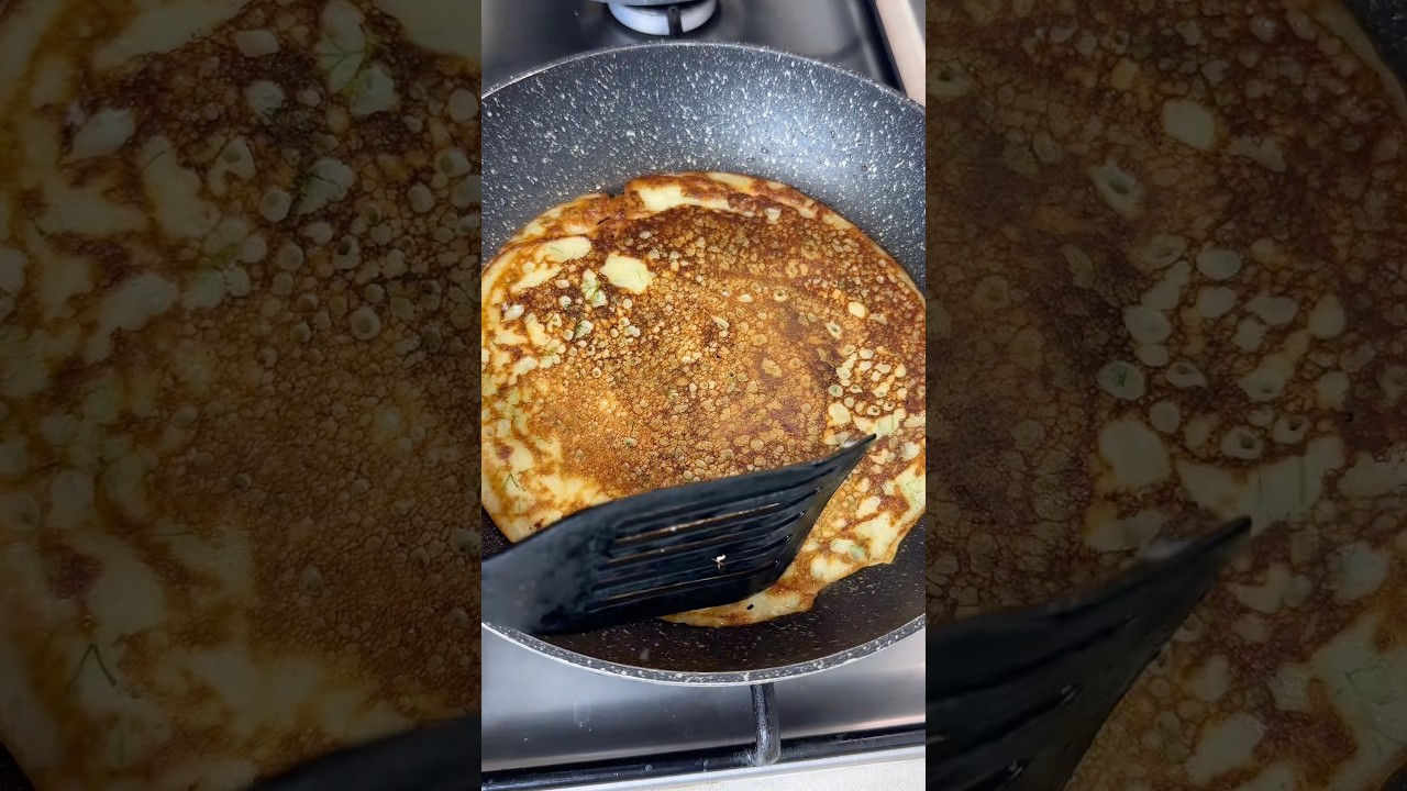Что делать если осталась картошка?￼ #рецепт #вкусноипросто #готовимподомашнему #рецепты #блины