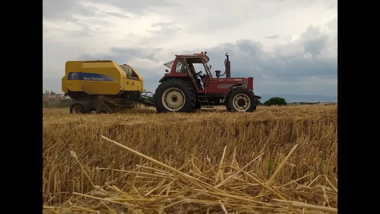 FIATAGRI180-90 - NEW HOLLAND BR7060 - (ΔΕΣΙΜΟ ΣΤΡΟΓΓΥΛΗΣ ΜΠΑΛΑΣ)