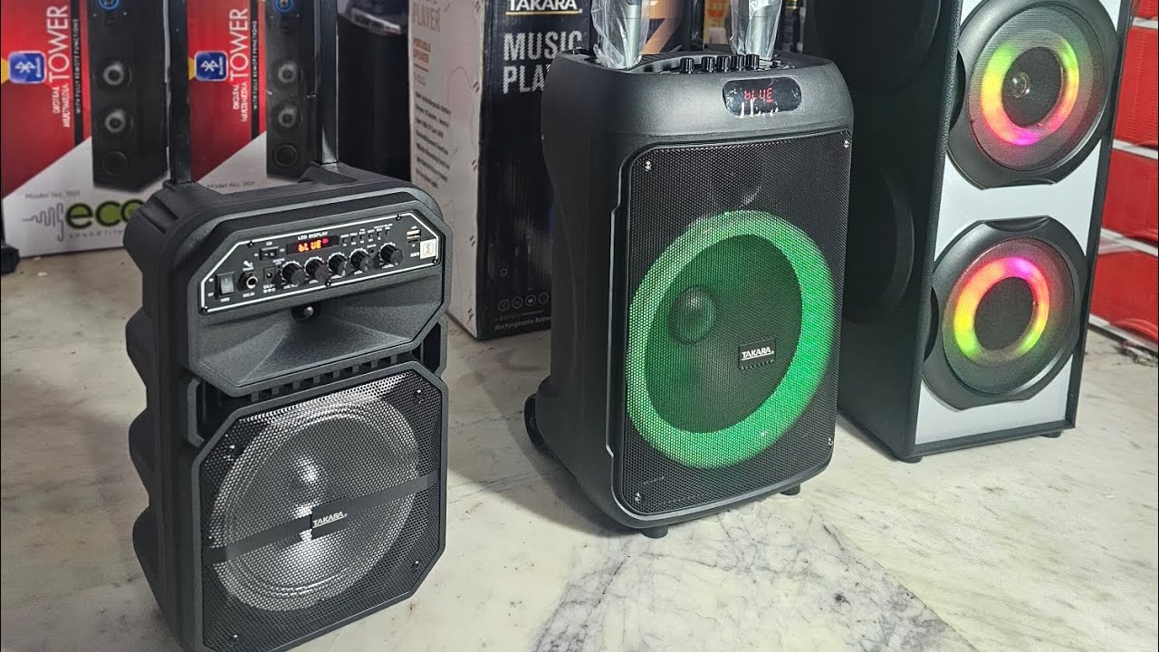 TAKARA T 3112 Unboxing Trolly speaker Guntur #guntur #Towerspeaker #partyspeaker - 8121531906
