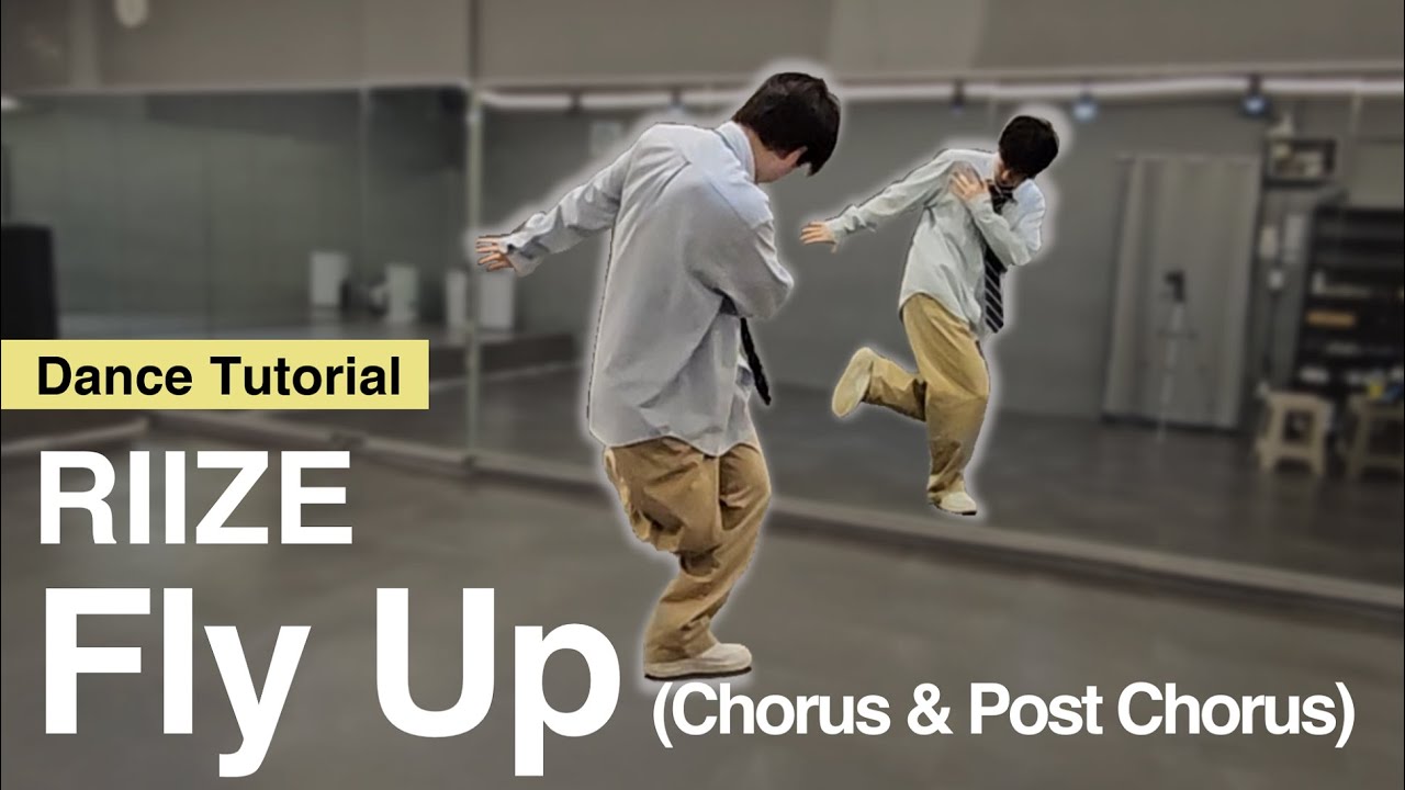 [EN/JP][Tutorial] RIIZE 라이즈 'Fly Up'｜Mirrored｜Explained｜English Count｜Tutorial｜안무배우기｜거울모드