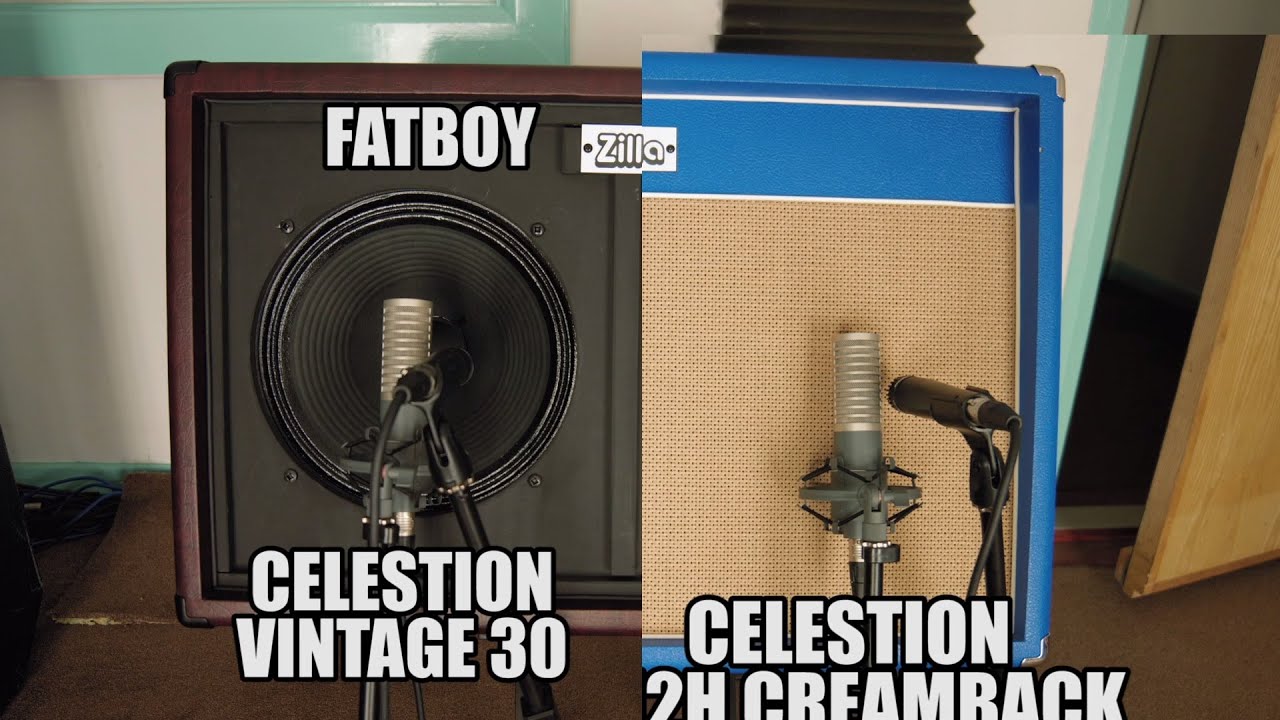 ZILLA VS ZILLA - Fatboy vs Studio Pro - 2x12 Shootout - Cab Comparison