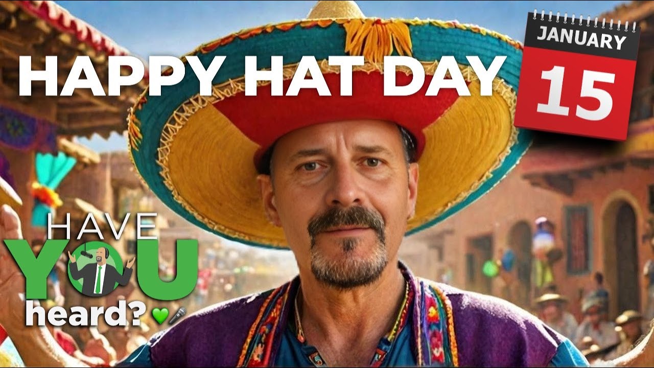 National Hat Day and 4 other AMAZING things happening on January 15th!
