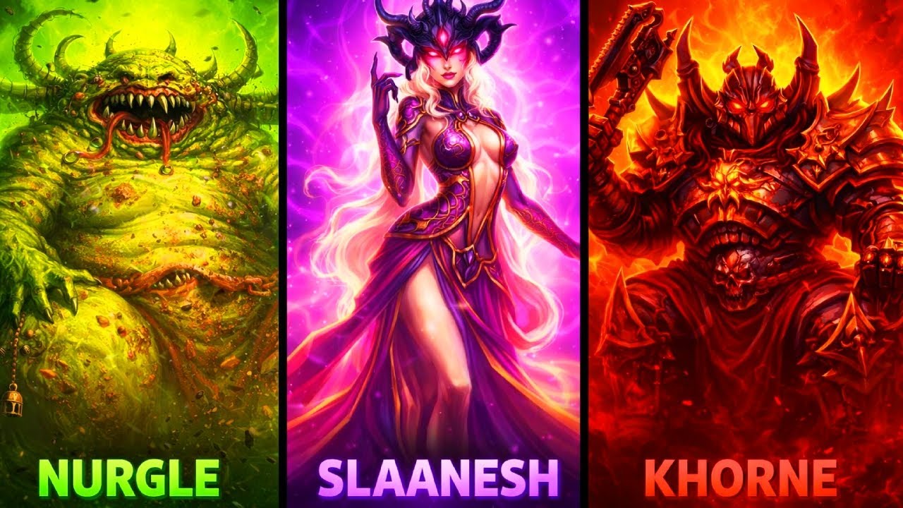 EVERY SINGLE Chaos God Explained!