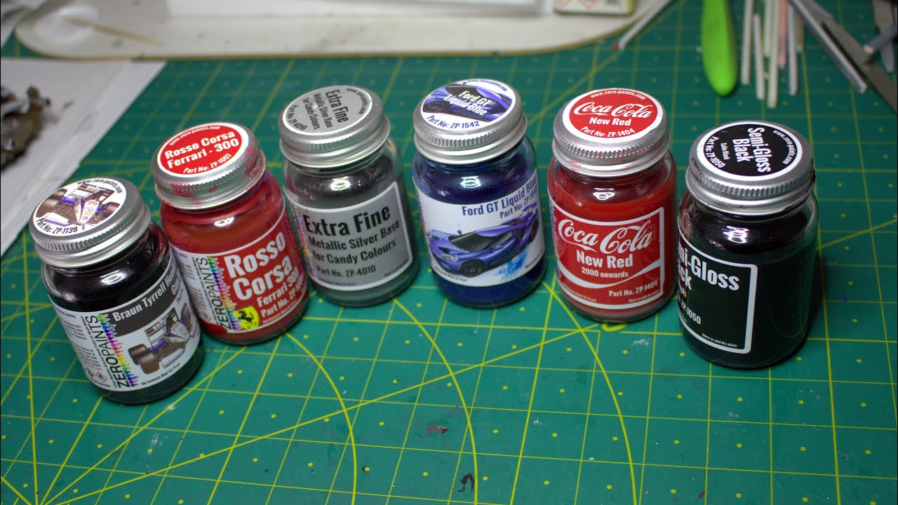 Zero paints- Farben verarbeiten