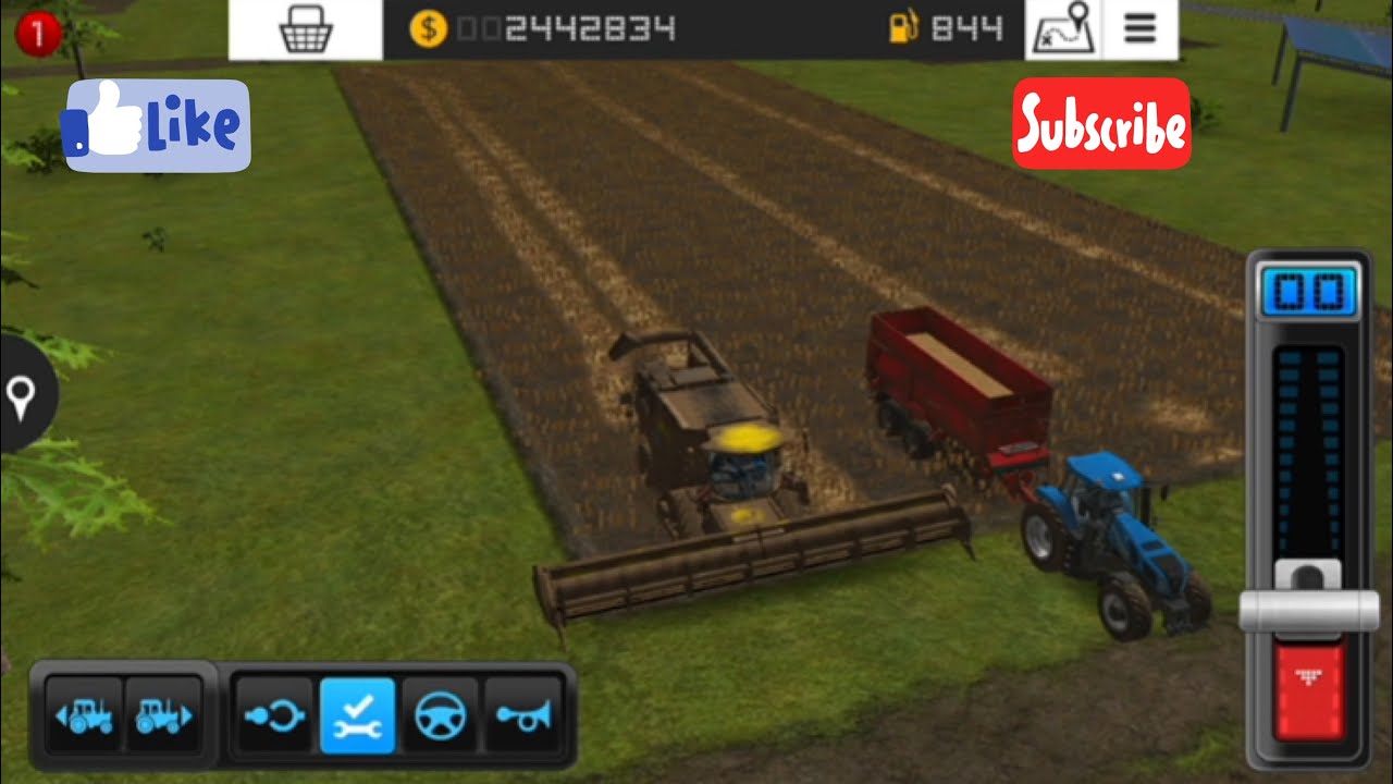 Fs16 Farming Simulator 16 - Wheat Harvest Timelapse #18