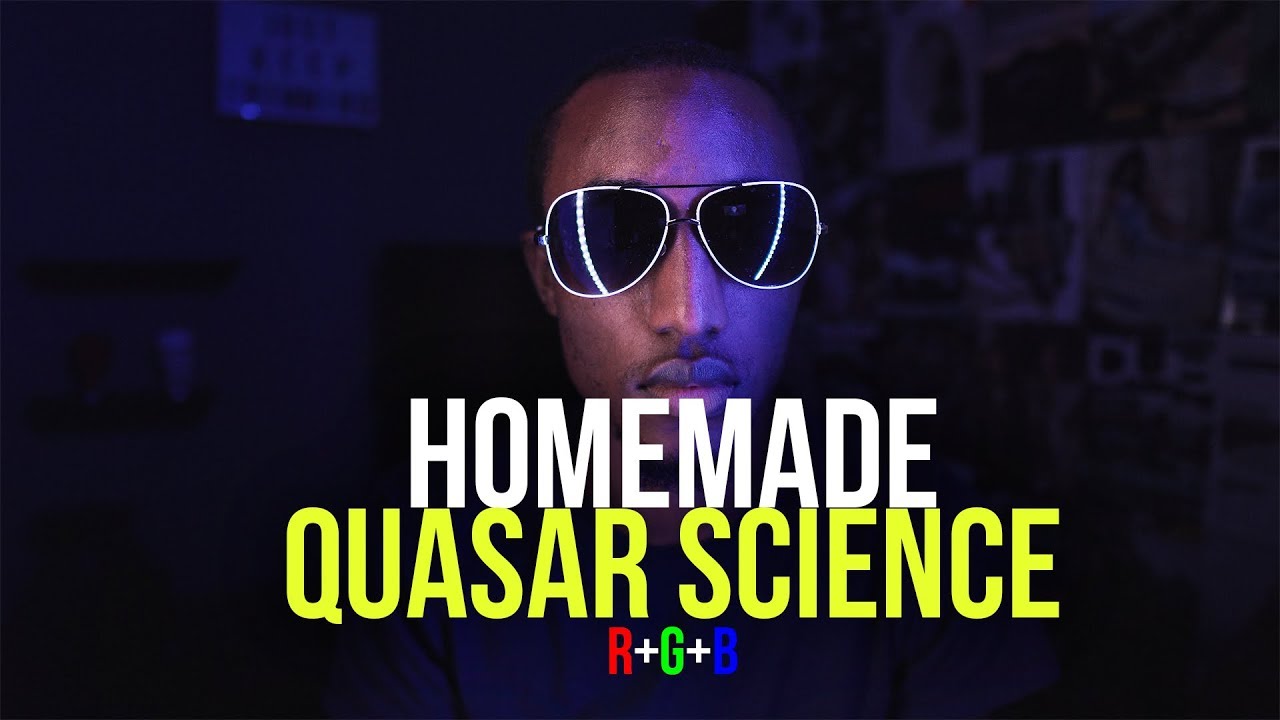 $20 DIY Cheap Quasar Science Led Lights | Music Video Lighting Effects