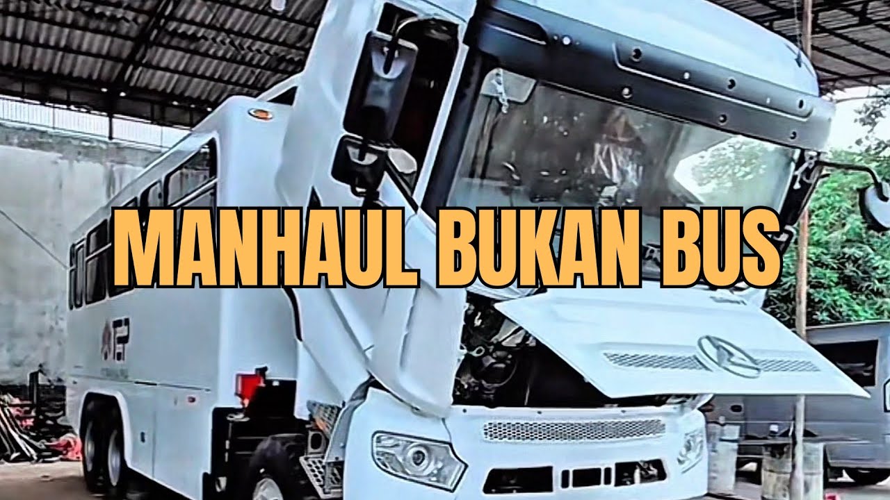 Ini Bukan Bus Biasa, Ini Manhaul Tambang