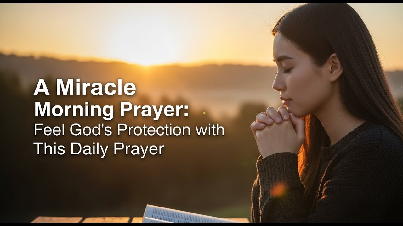 A Miracle Morning Prayer: Feel God's Protection with This Daily Prayer