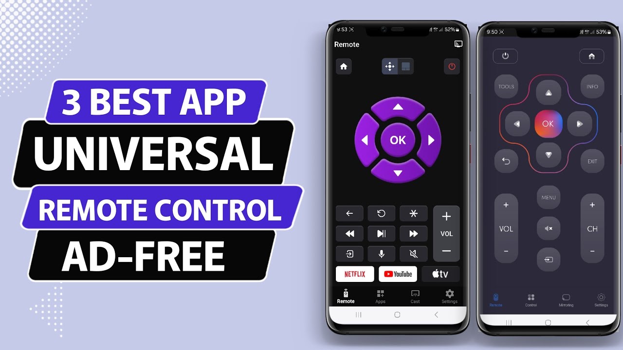3 Best Universal Remote Control Apps For Android