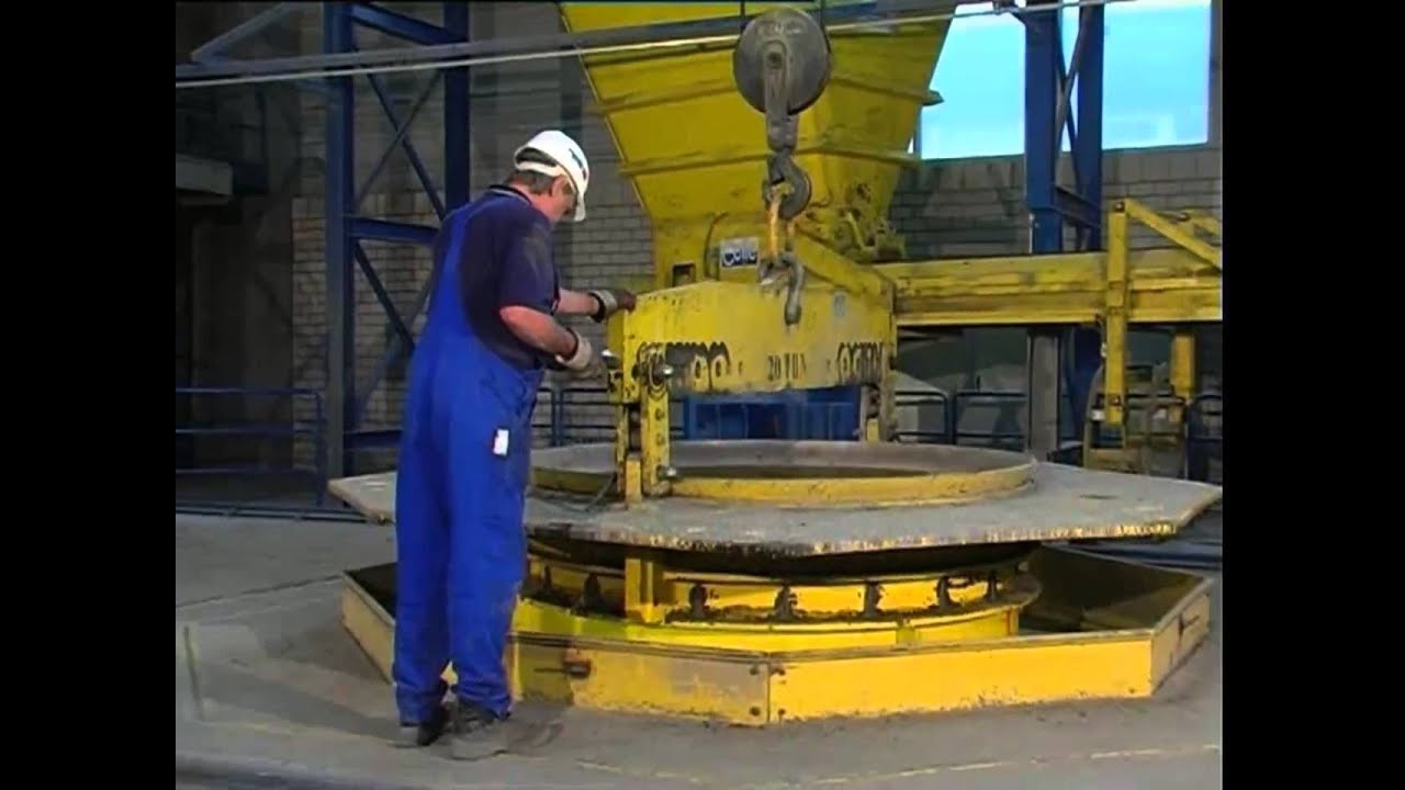 Produktion von Beton- und Stahlbetonrohren