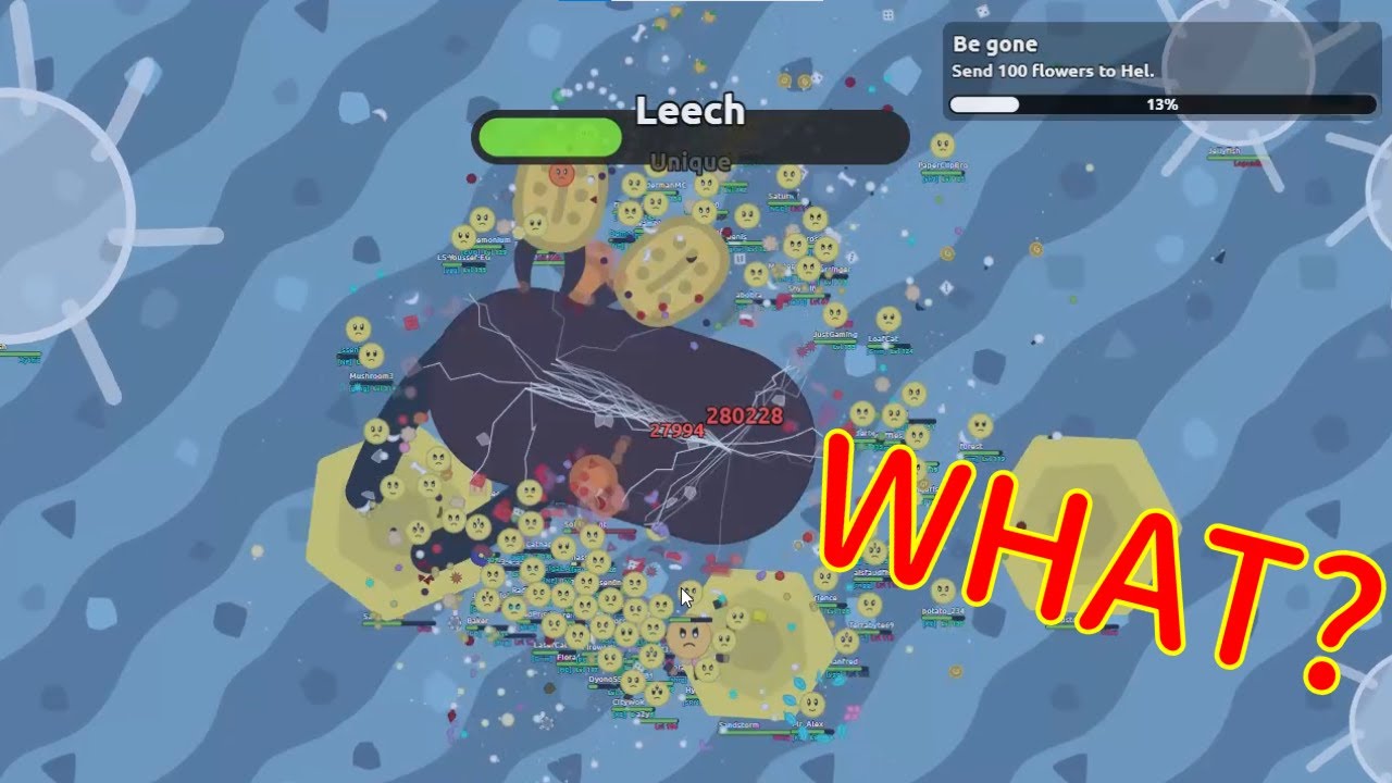 Unique Leech (I blame M28) - Florr.io