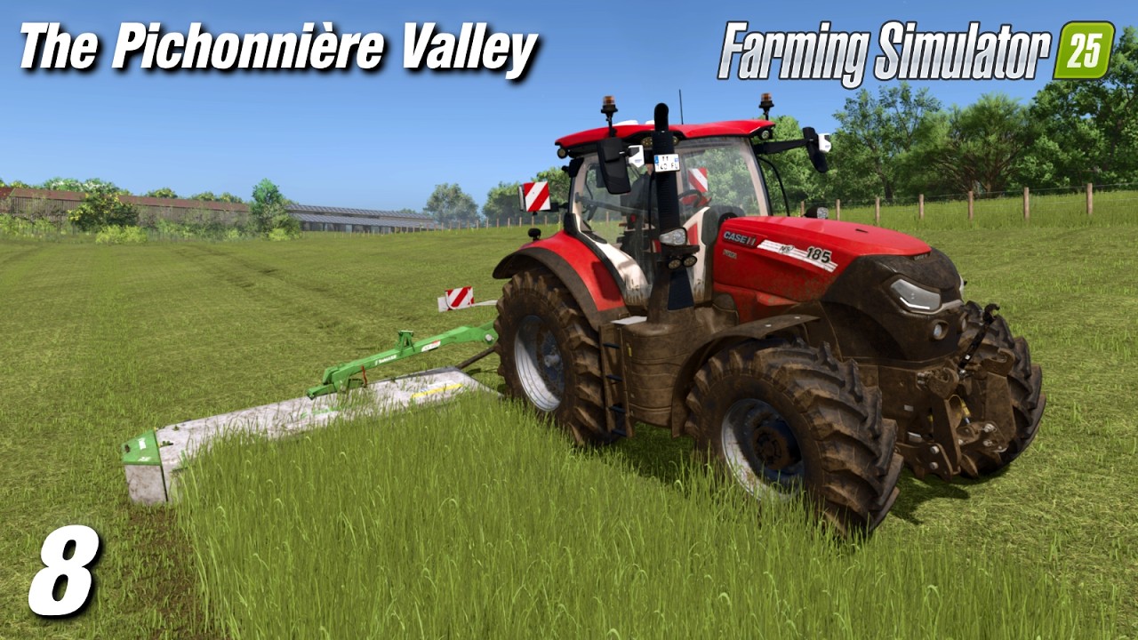 Работа на пастбище! | Долина Пишоньер | Farming Simulator 25 - Эпизод 8