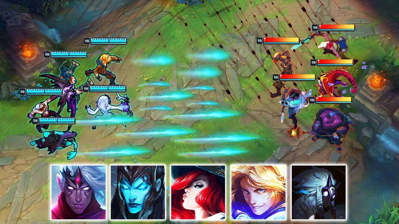WE LOCKED IN 5 AD CARRIES ON ONE TEAM... THIS IS WHAT HAPPENED NEXT