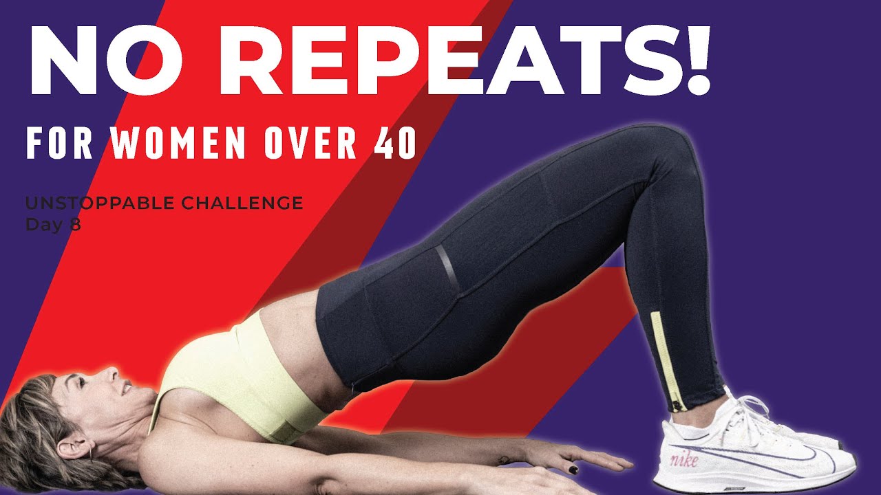No Repeat Booty Builder Strength Workout for Women Over 40