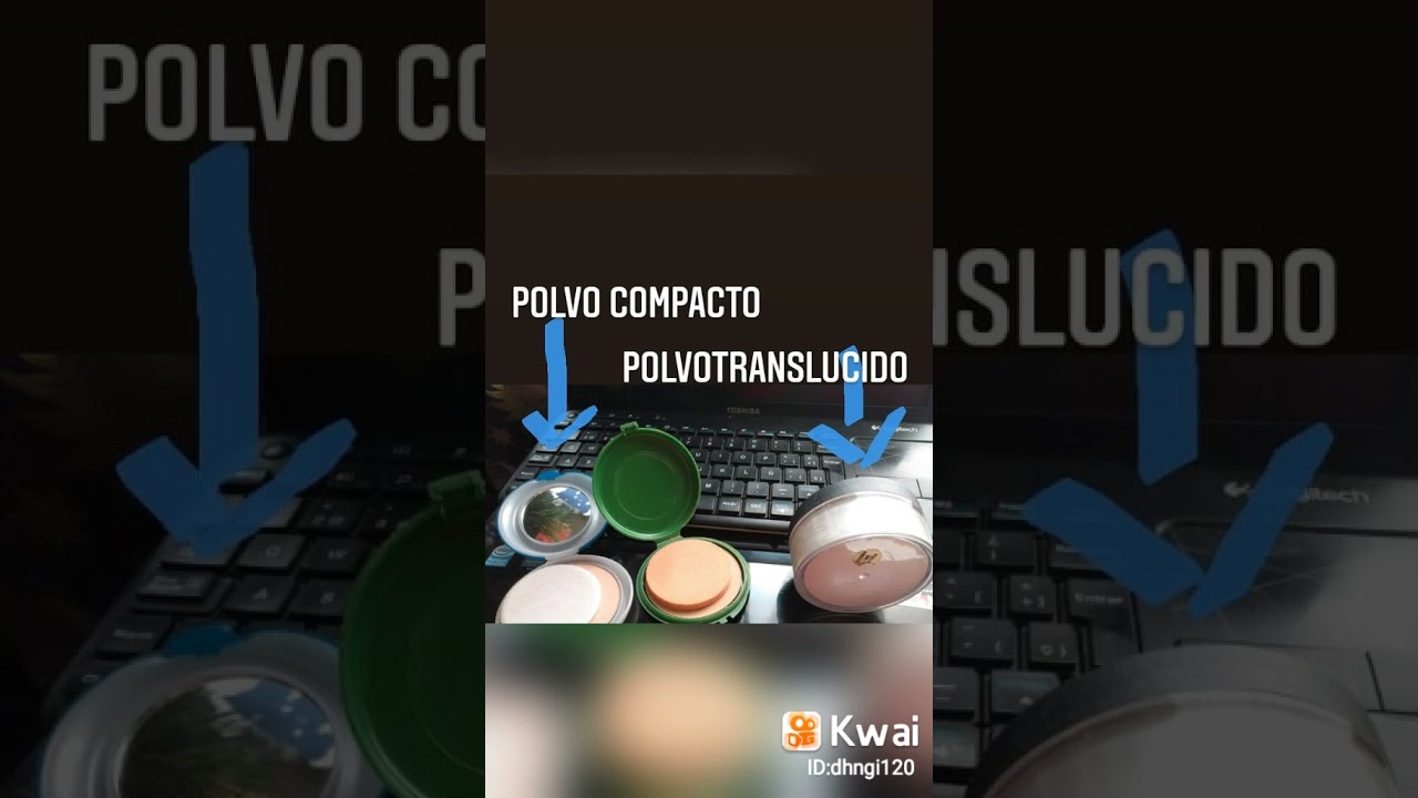polvos translúcido y compactó