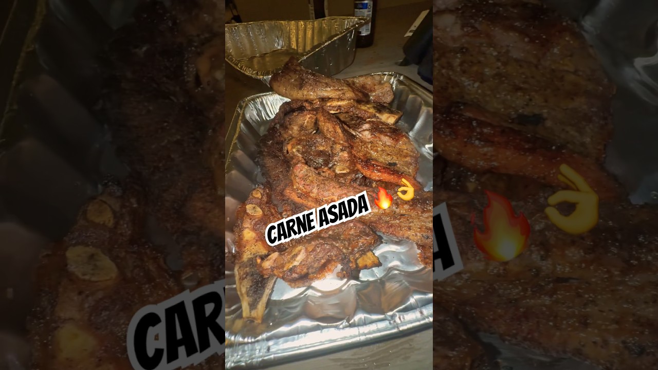 COOKOUT  SOUTH TX STYLE 🔥🔥🔥🇺🇸🇲🇽#food #satisfying #carneasada #texas