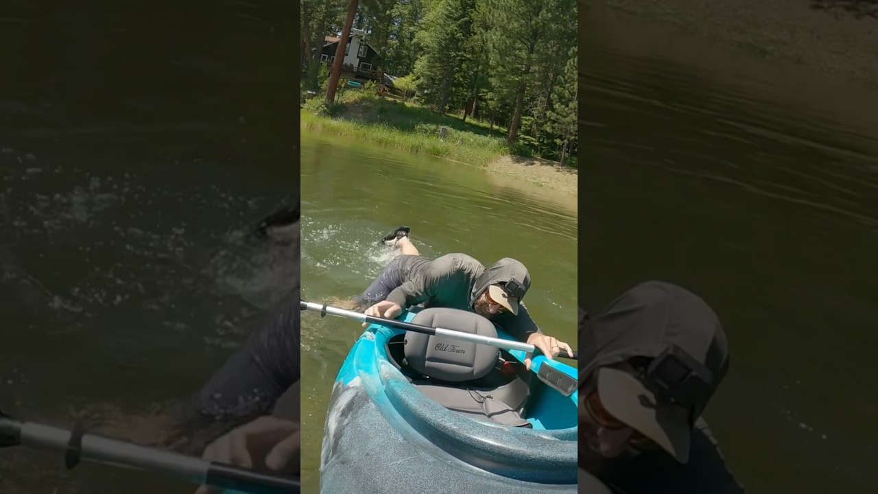 Как вернуться в каяк #kayakfishing
