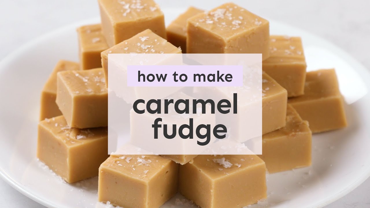BEST EVER Salted Caramel Fudge | Sweetest Menu