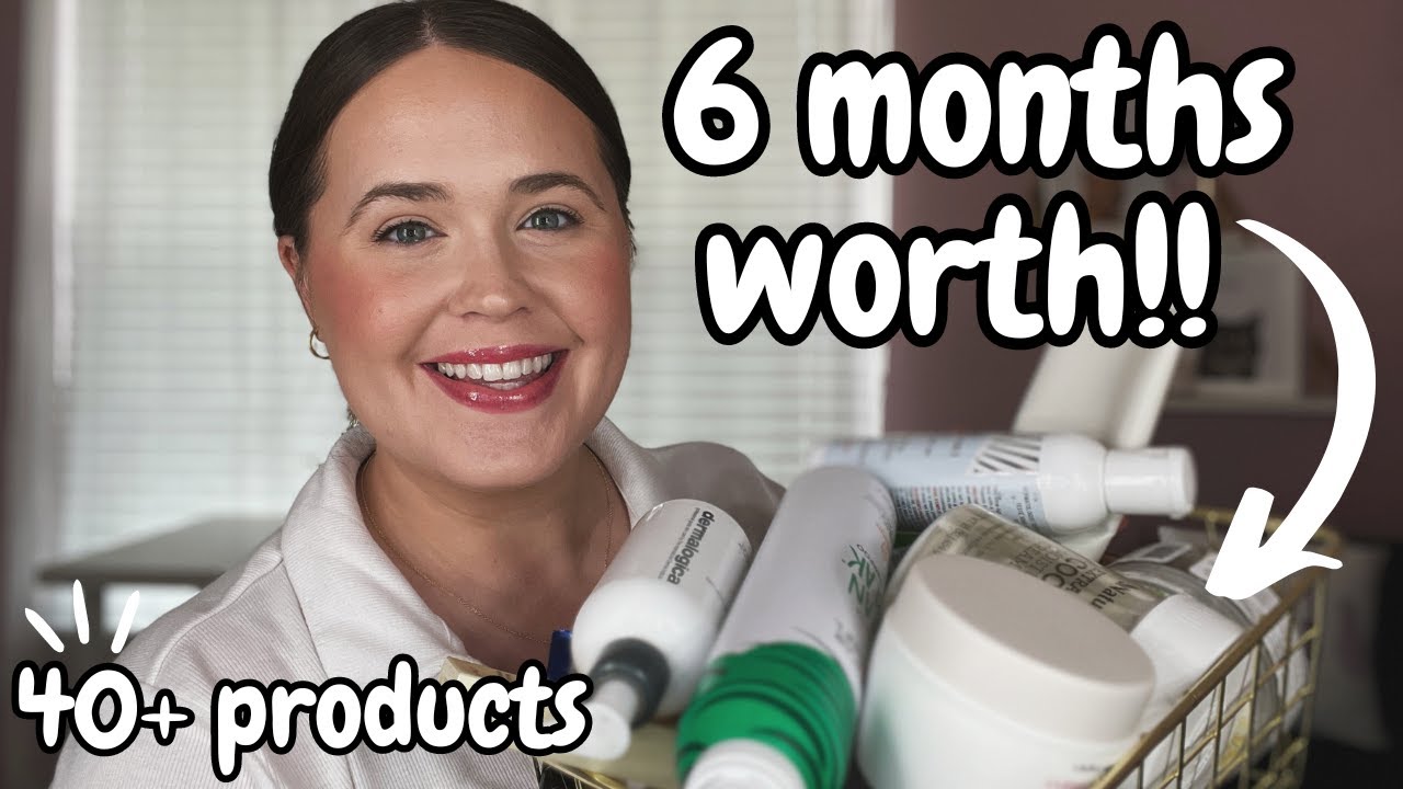 6 months worth of beauty empties!