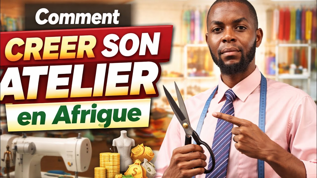 Comment Ouvrir Son Premier Atelier De Couture En Afrique : Guide Complet 