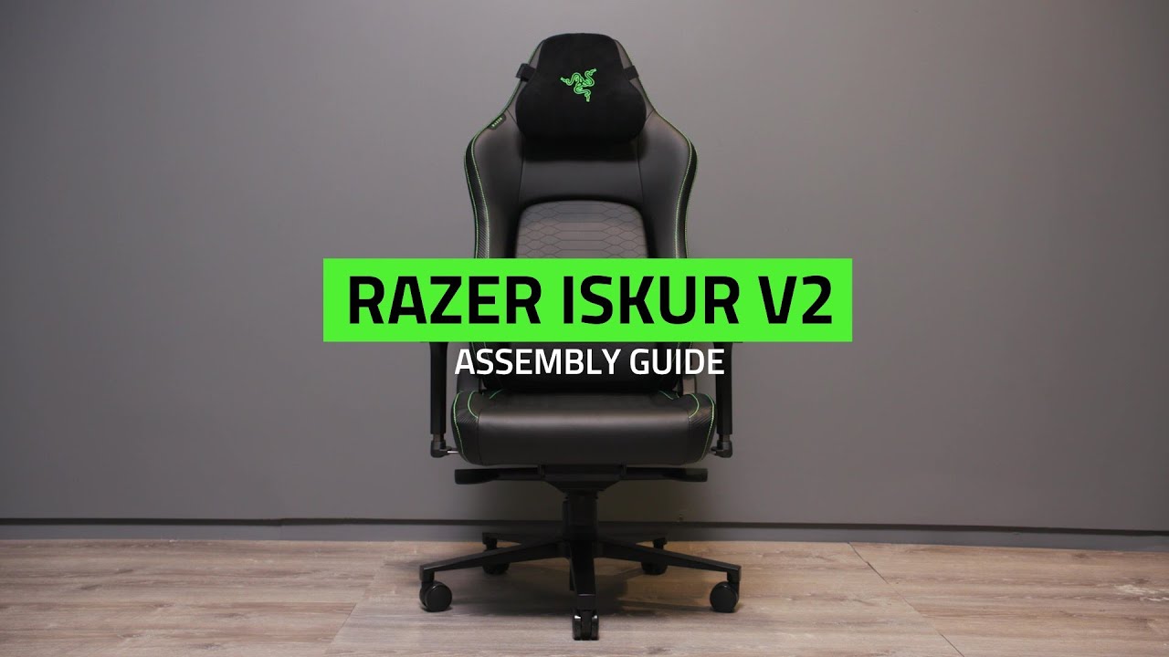Razer Iskur V2 | Assembly Guide