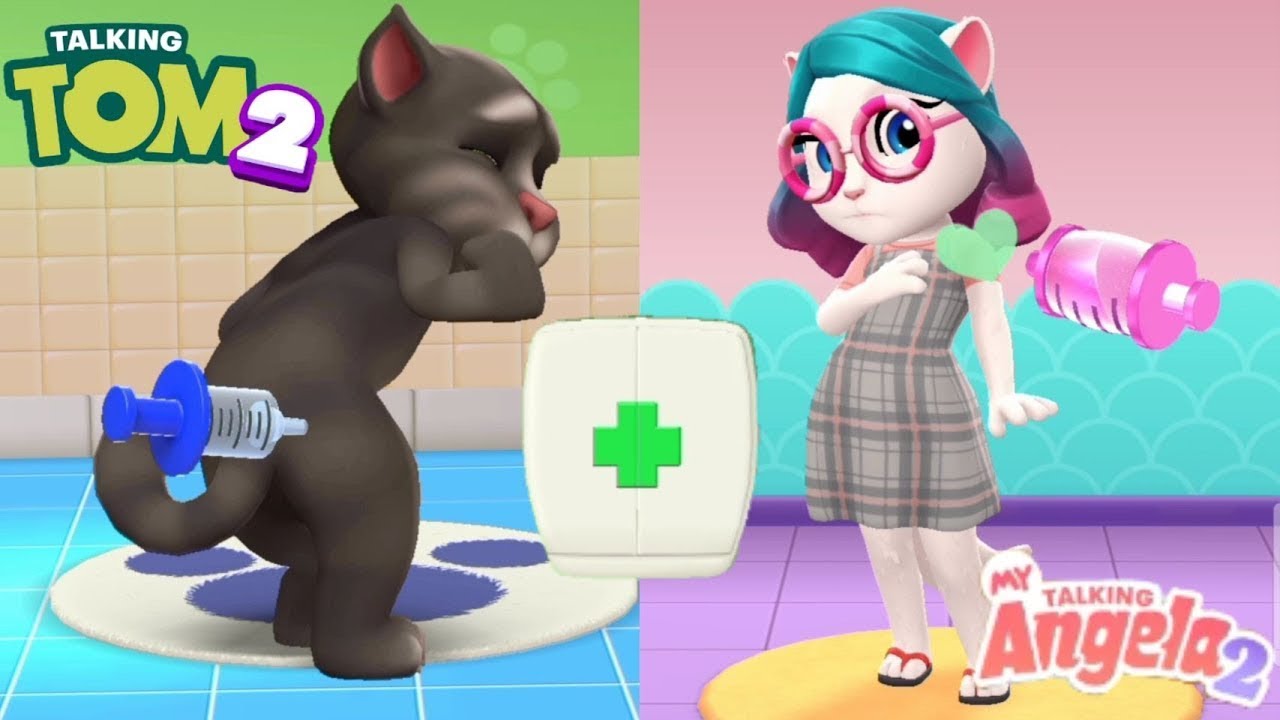 😂😂Funny Moments with My Talking Angela – So Much Fun!🤪🤪