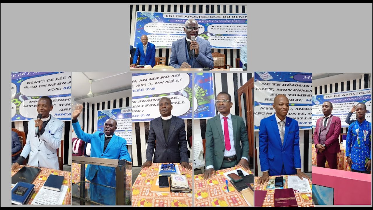 Visite du Conseill&eacute; National de l'Eglise Apostolique du B&eacute;nin dans la R&eacute;gion de Cotonou &agrave; AGLA