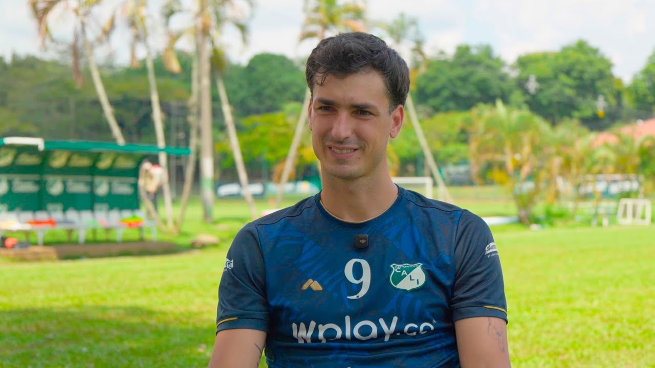 Juan Ignacio Dinenno quiere que la hinchada se sienta representada con este Deportivo Cali